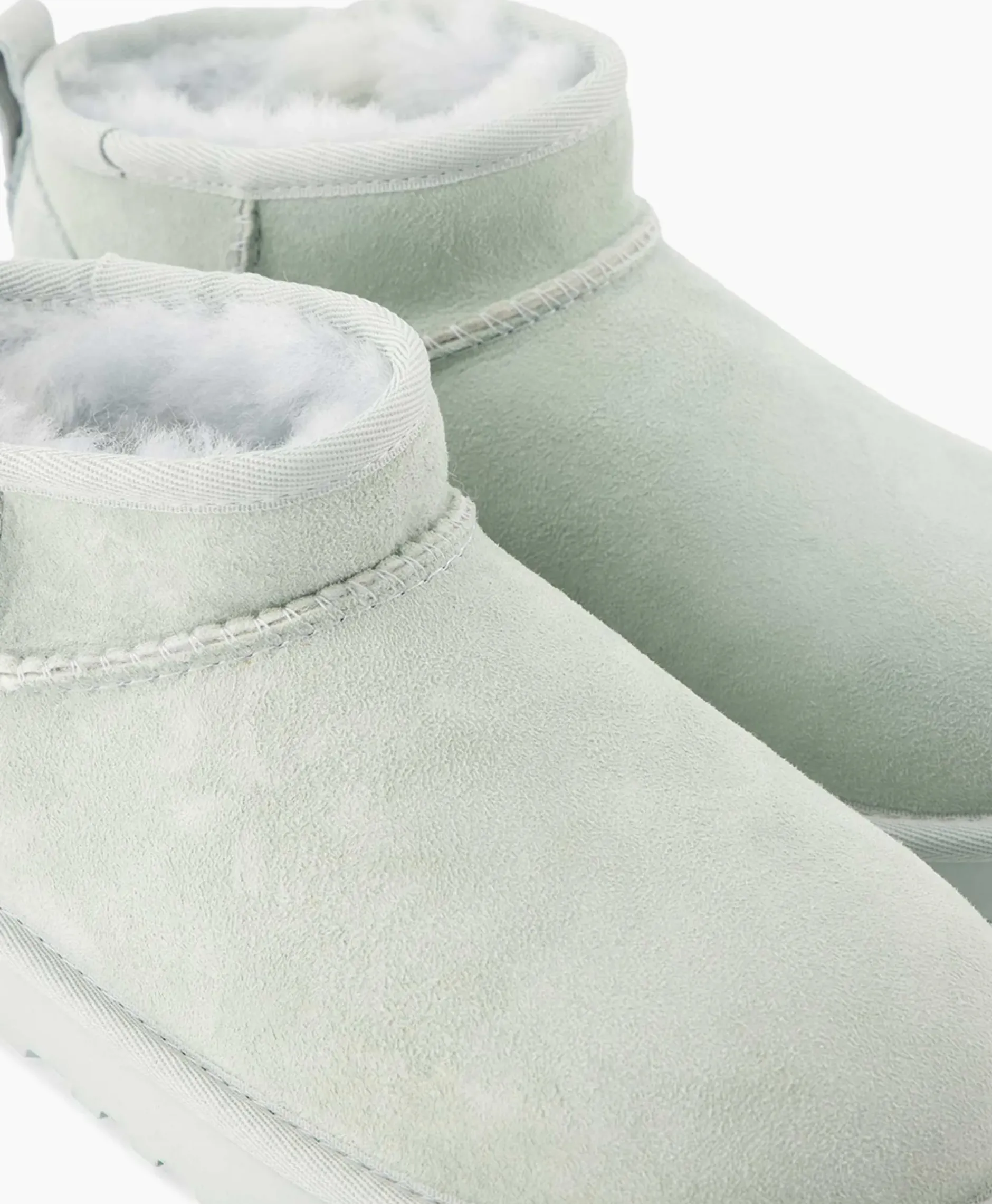 Enkellaars W Classic Ultra Mini Licht Blauw^Ugg Clearance