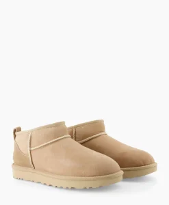 Enkellaars Winterboot Classic Ultra Mini Zand^Ugg Sale
