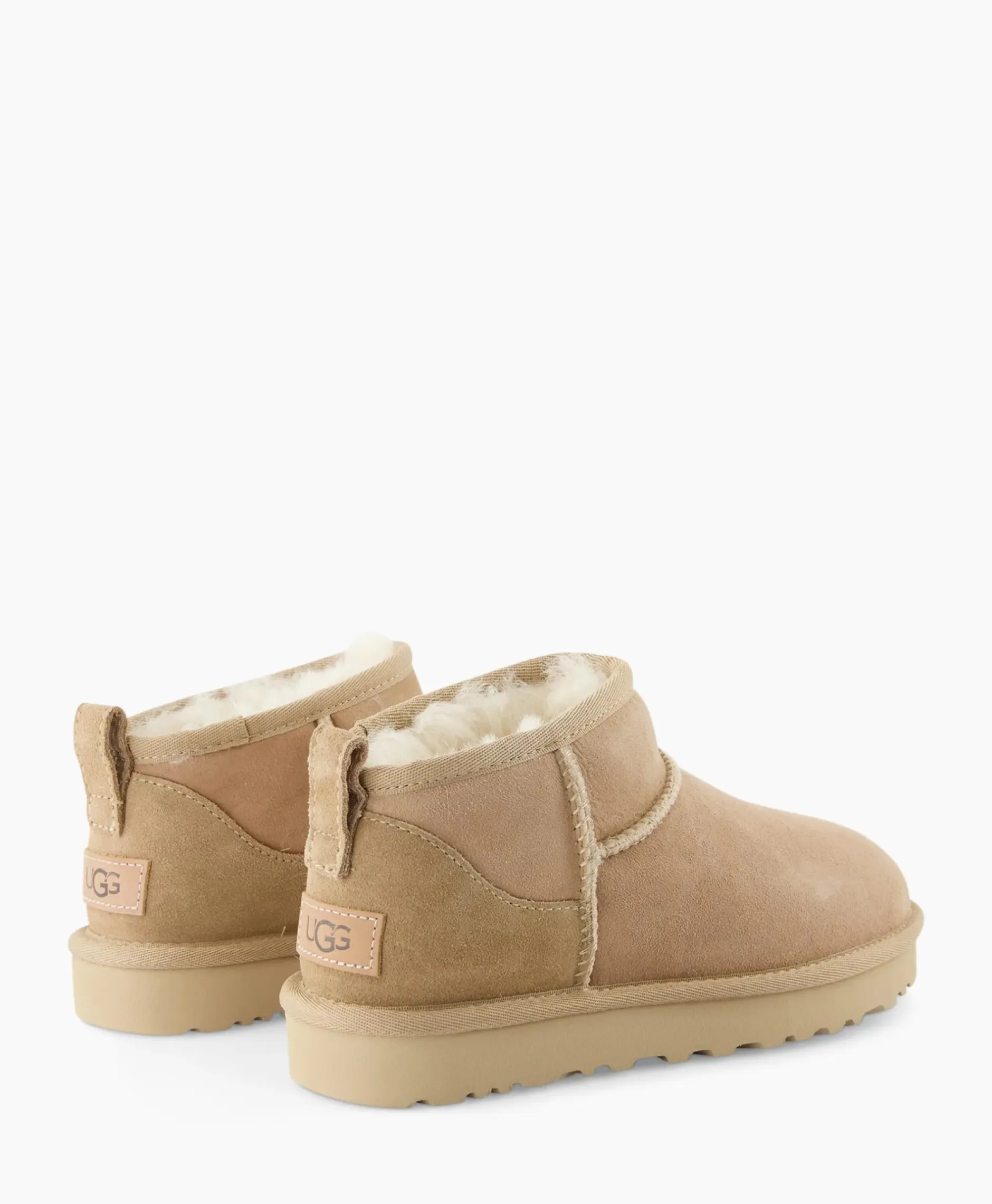 Enkellaars Winterboot Classic Ultra Mini Zand^Ugg Sale