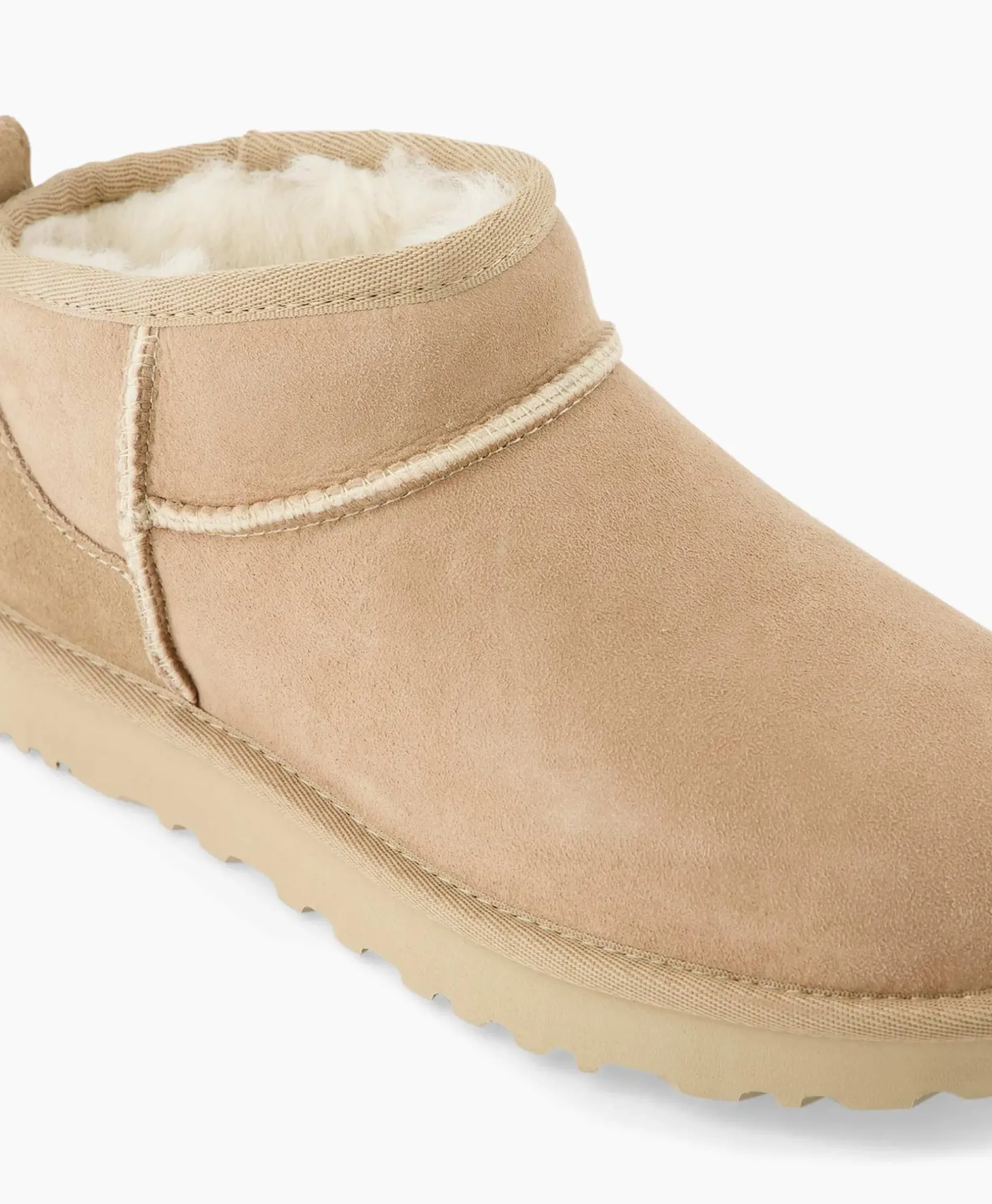 Enkellaars Winterboot Classic Ultra Mini Zand^Ugg Sale