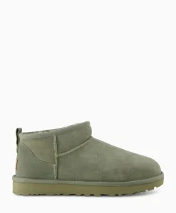 Enkellaars Winterboot Classic Ultra Mini Khaki^Ugg Online
