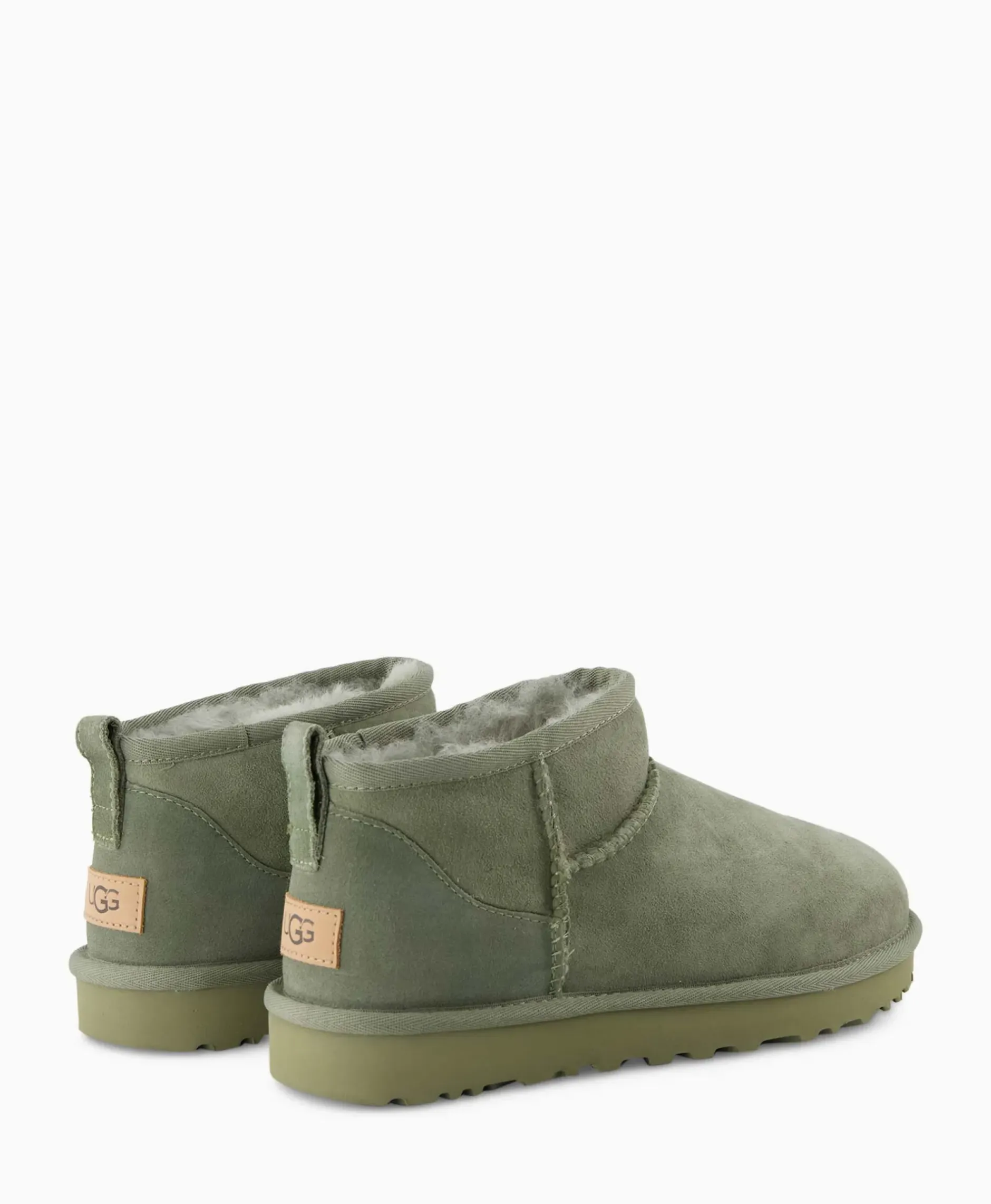 Enkellaars Winterboot Classic Ultra Mini Khaki^Ugg Online