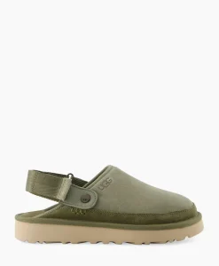 Gesploafer M Goldencoast Clog Groen^Ugg Hot