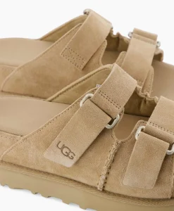 Sandaal Zonder Hak W Goldenstar Hi Slide Beige^Ugg New