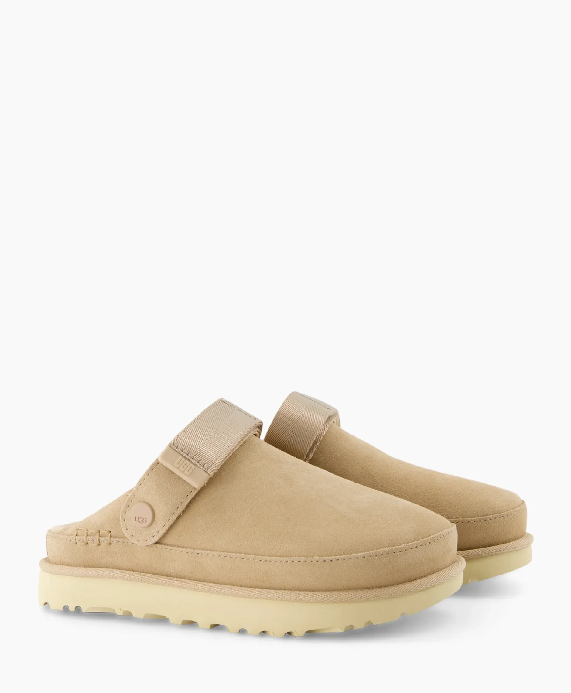Sandaal Zonder Hak W Goldenstar Clog Beige^Ugg