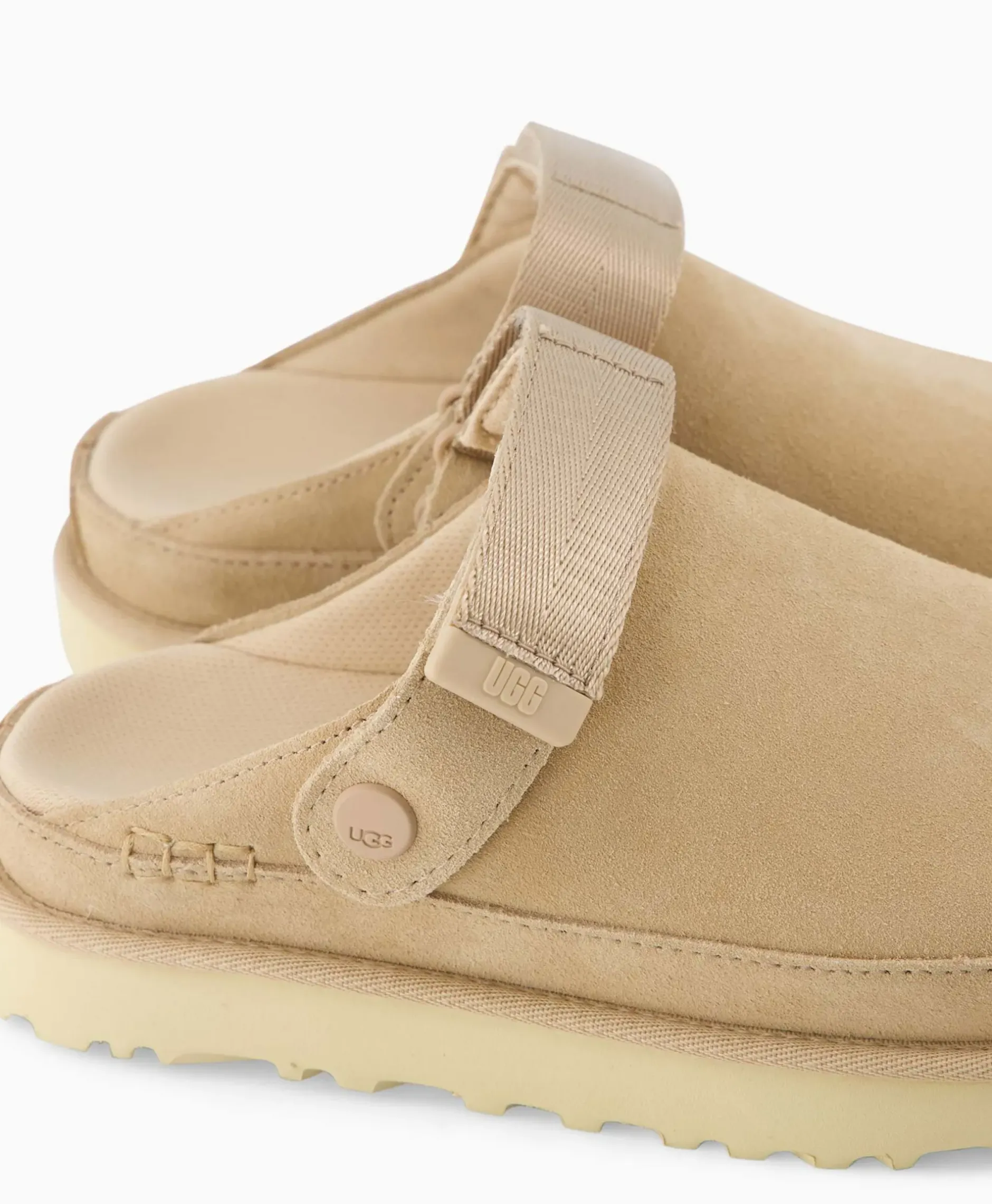 Sandaal Zonder Hak W Goldenstar Clog Beige^Ugg