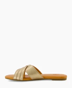 Sandaal Zonder Hak W Kenleigh Slide Goud^Ugg Discount