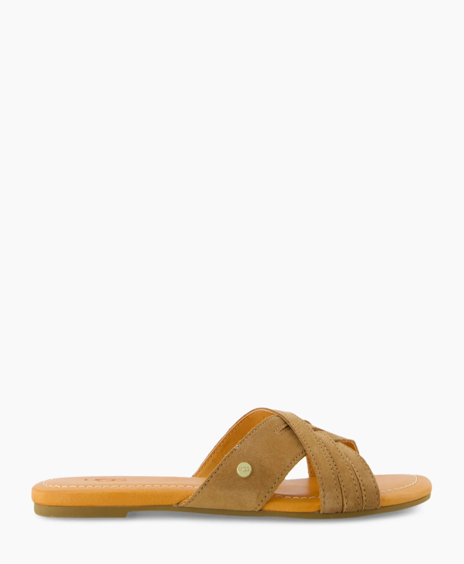 Sandaal Zonder Hak W Kenleigh Slide Bruin^Ugg Clearance