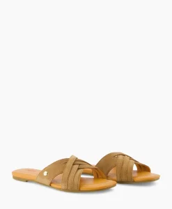 Sandaal Zonder Hak W Kenleigh Slide Bruin^Ugg Clearance