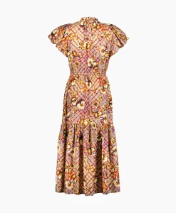 Midi Jurk Scarlett Beige^Ulla Johnson Sale