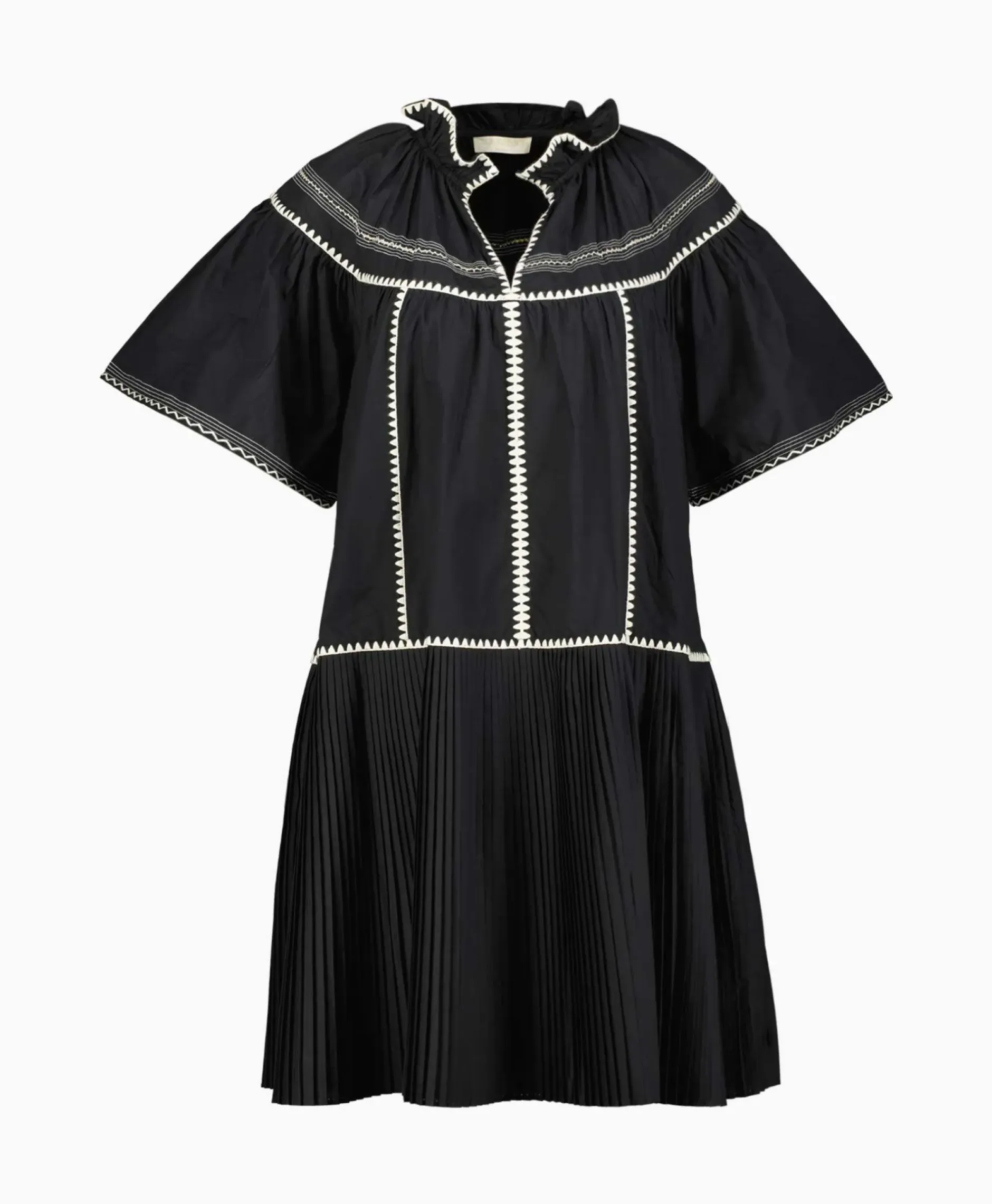 Mini Jurk Desi Zwart^Ulla Johnson Best