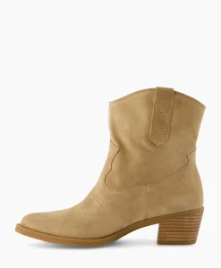 Enkellaars Gwen_Bs Beige^Unisa Clearance