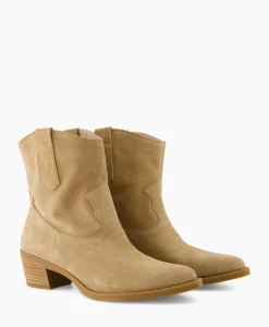 Enkellaars Gwen_Bs Beige^Unisa Clearance
