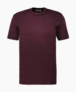 T-Shirt Interlock Supima Bordeaux^Valenza Discount