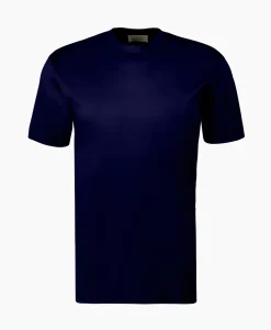 T-Shirt Interlock Supima Blauw^Valenza Hot