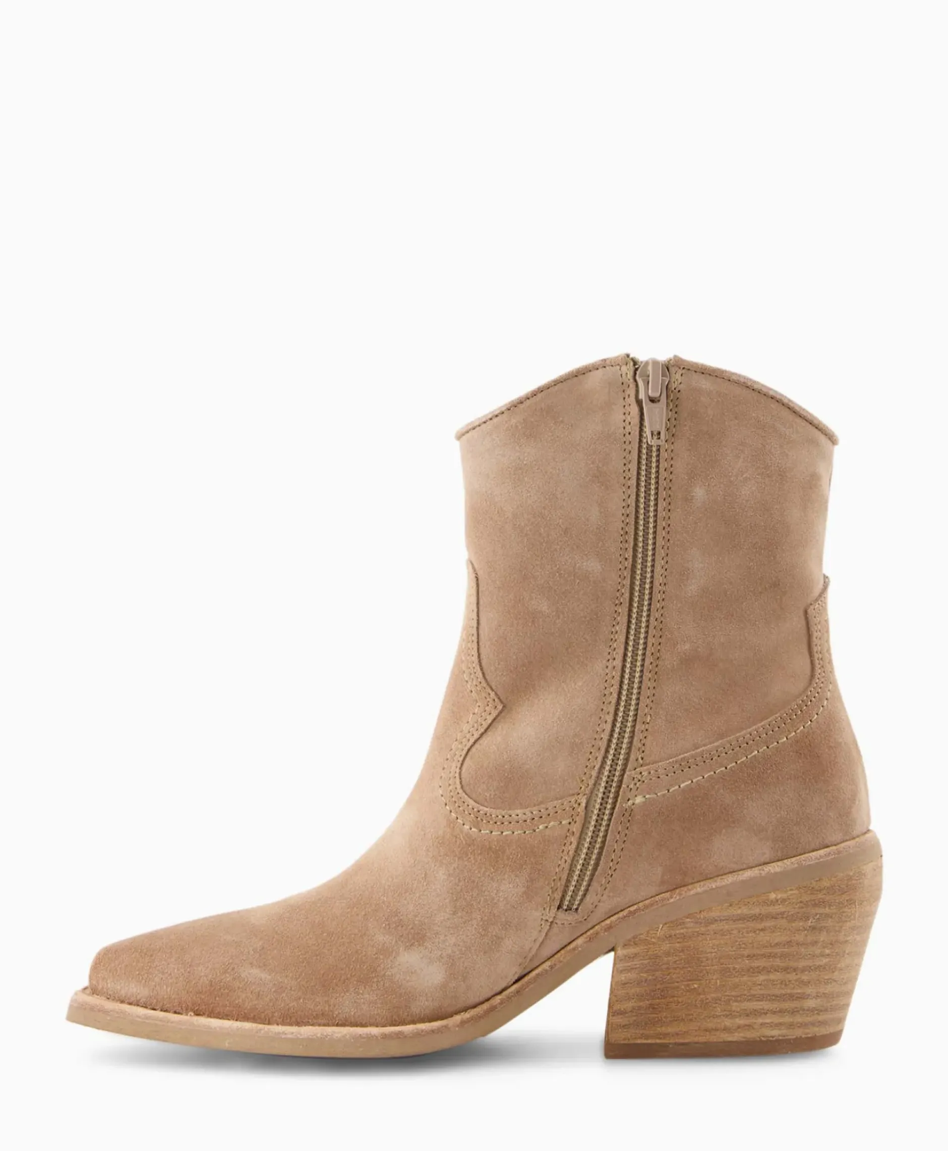Enkellaars Eveline Beige^Via Vai Outlet