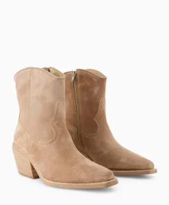Enkellaars Eveline Beige^Via Vai Outlet