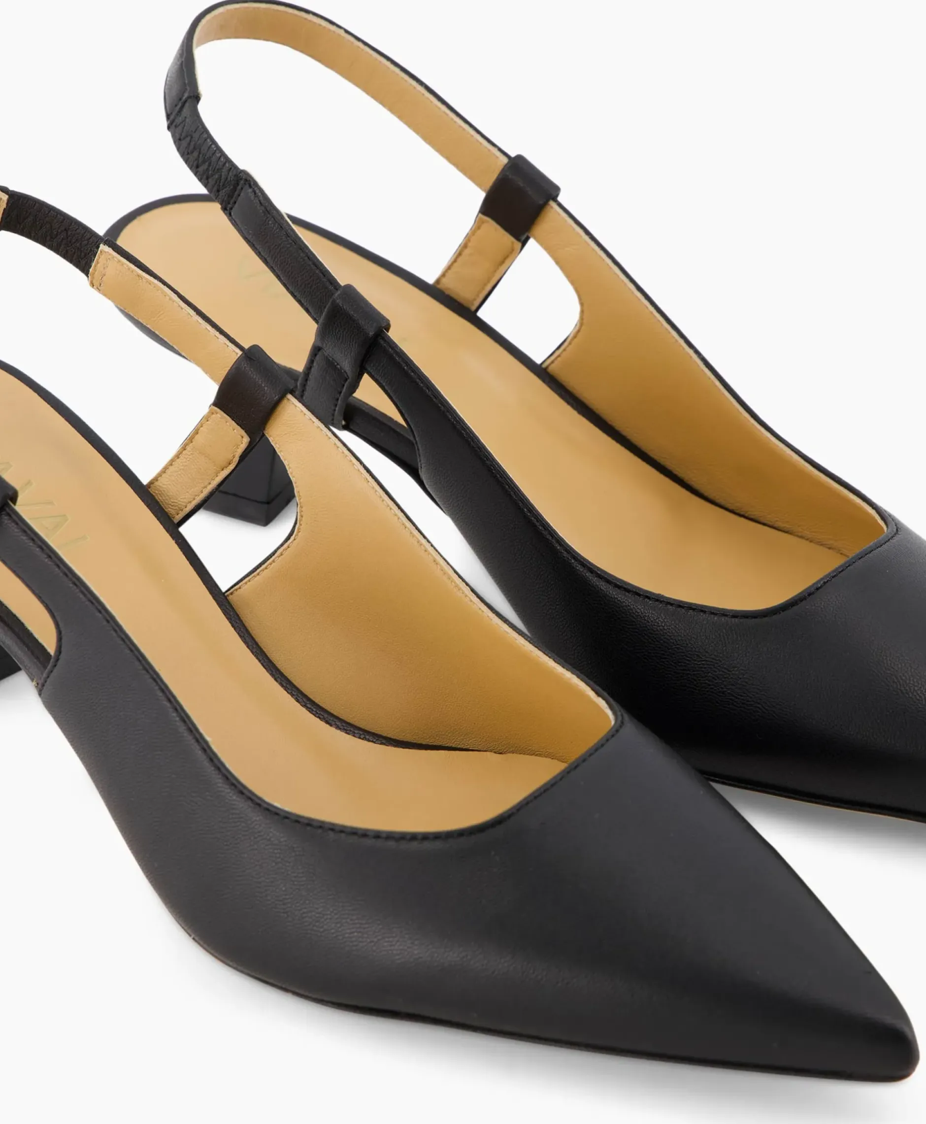 Pump Suzy Aliya Zwart Dessin^Via Vai Hot