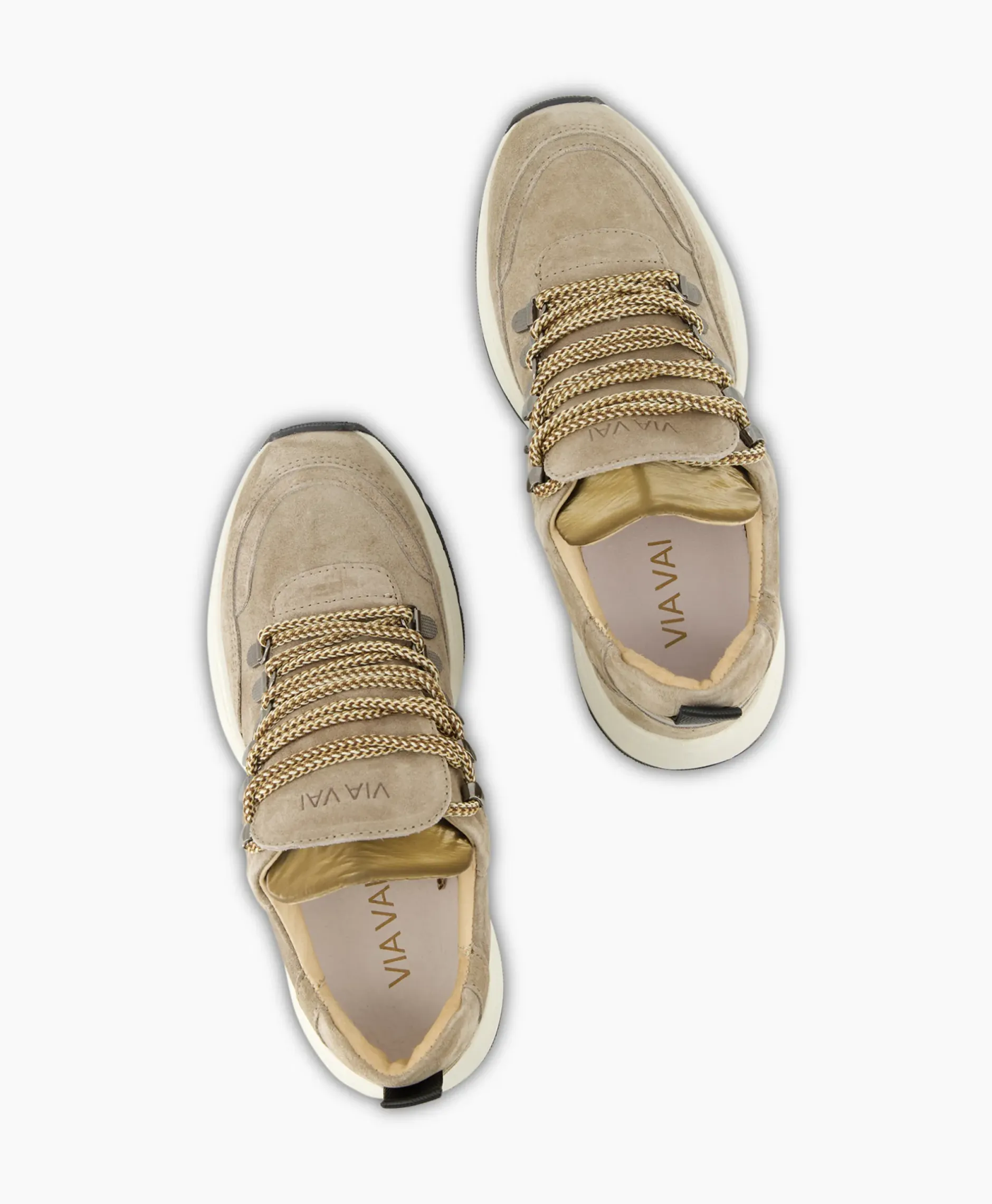 Sneaker Pepper Clay Taupe^Via Vai Discount