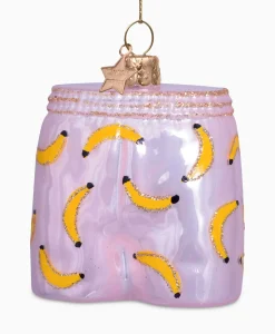 Kerstbal Bananen Boxer Pink^Vondels