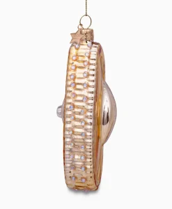 Kerstbal Horloge Goud^Vondels Clearance
