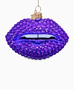 Kerstbal Lippen Paars^Vondels Best