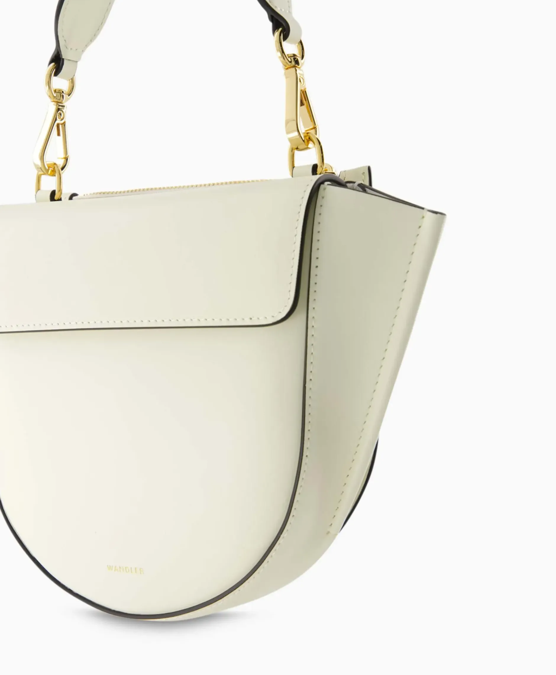Crossbody Tas Hortensia Mini Ecru^Wandler New