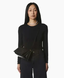 Schouder / Hand Tas Uma Baguette Zwart^Wandler Online
