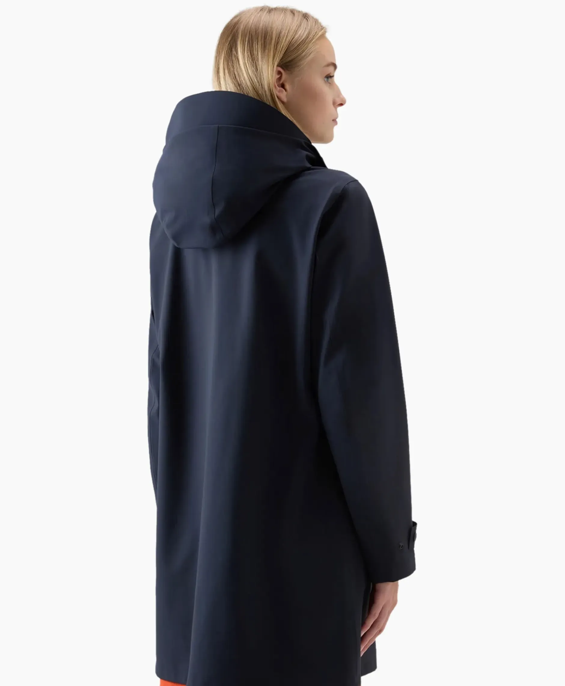 Parka High Tech Bonded Donker Blauw^Woolrich Best