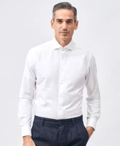Tailor Fit Oxford Shirt Wit^Xacus Hot