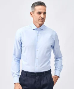 Tailor Fit Oxford Shirt Licht Blauw^Xacus Best