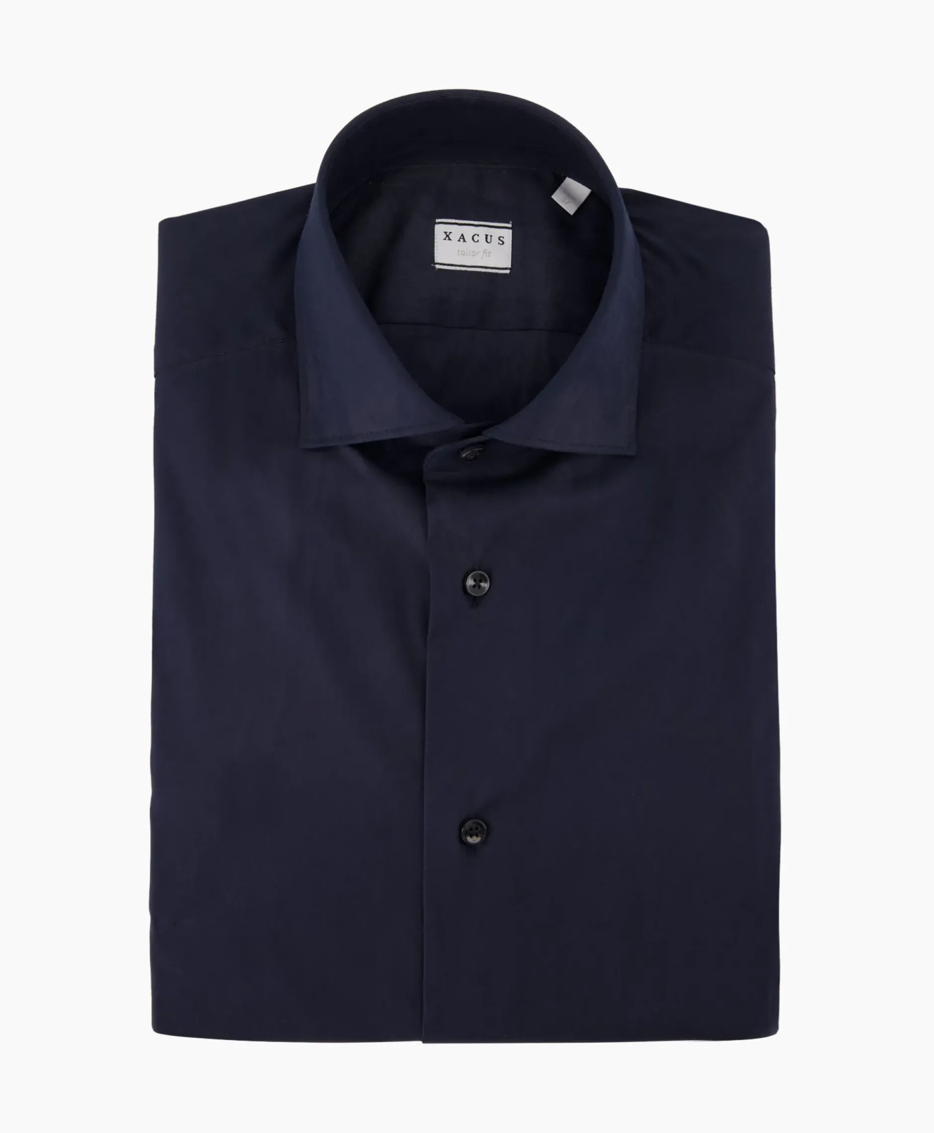 Tailor Fit Shirt Donker Blauw^Xacus Sale