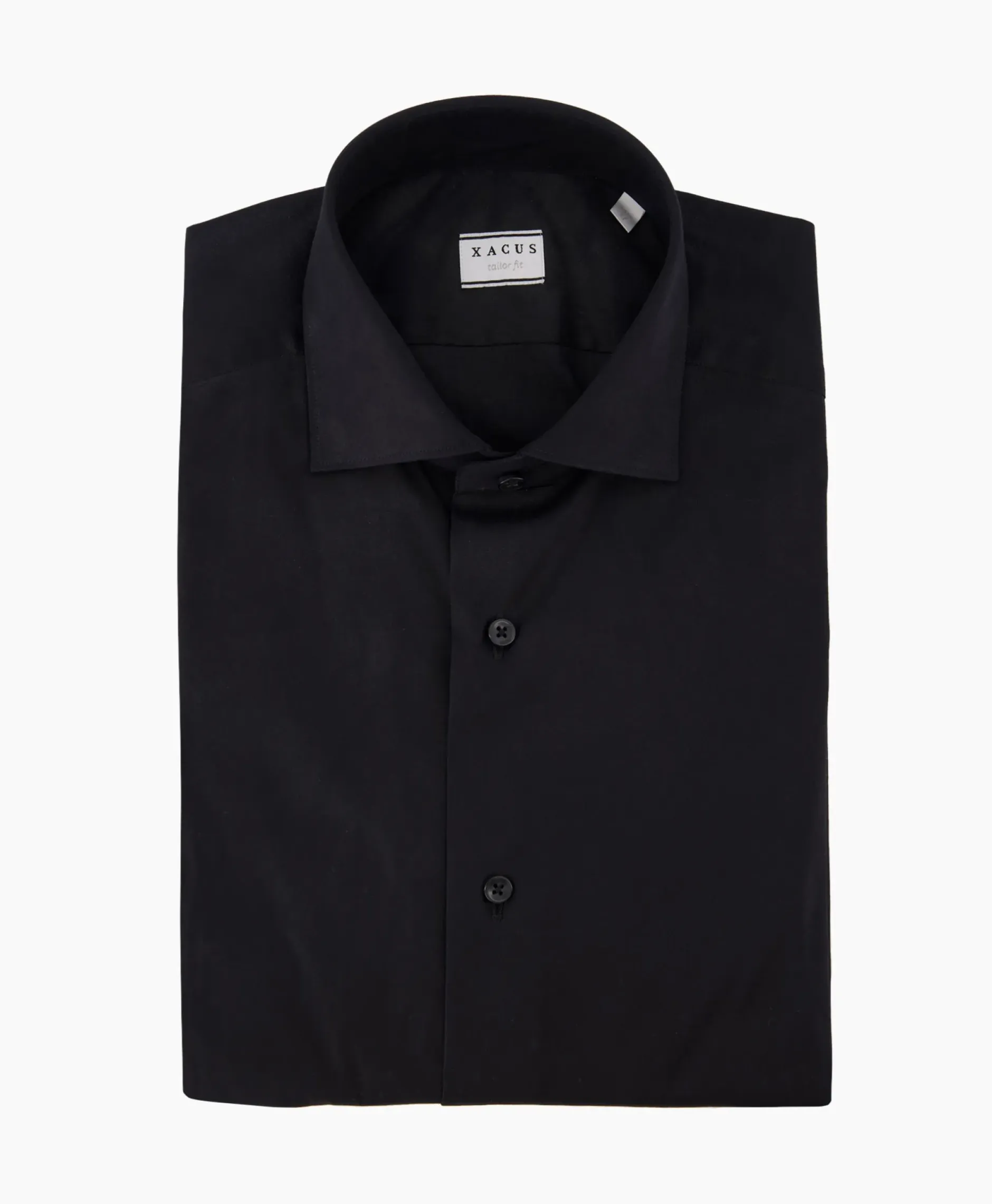 Tailor Fit Shirt Zwart^Xacus Online