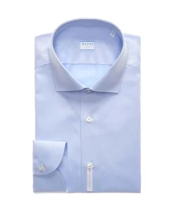 Travel Shirt Licht Blauw^Xacus Sale