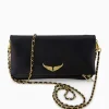 Zadig & Voltaire Crossbody Tas Rock Grained Leather Zwart^Zadig & Voltaire Online