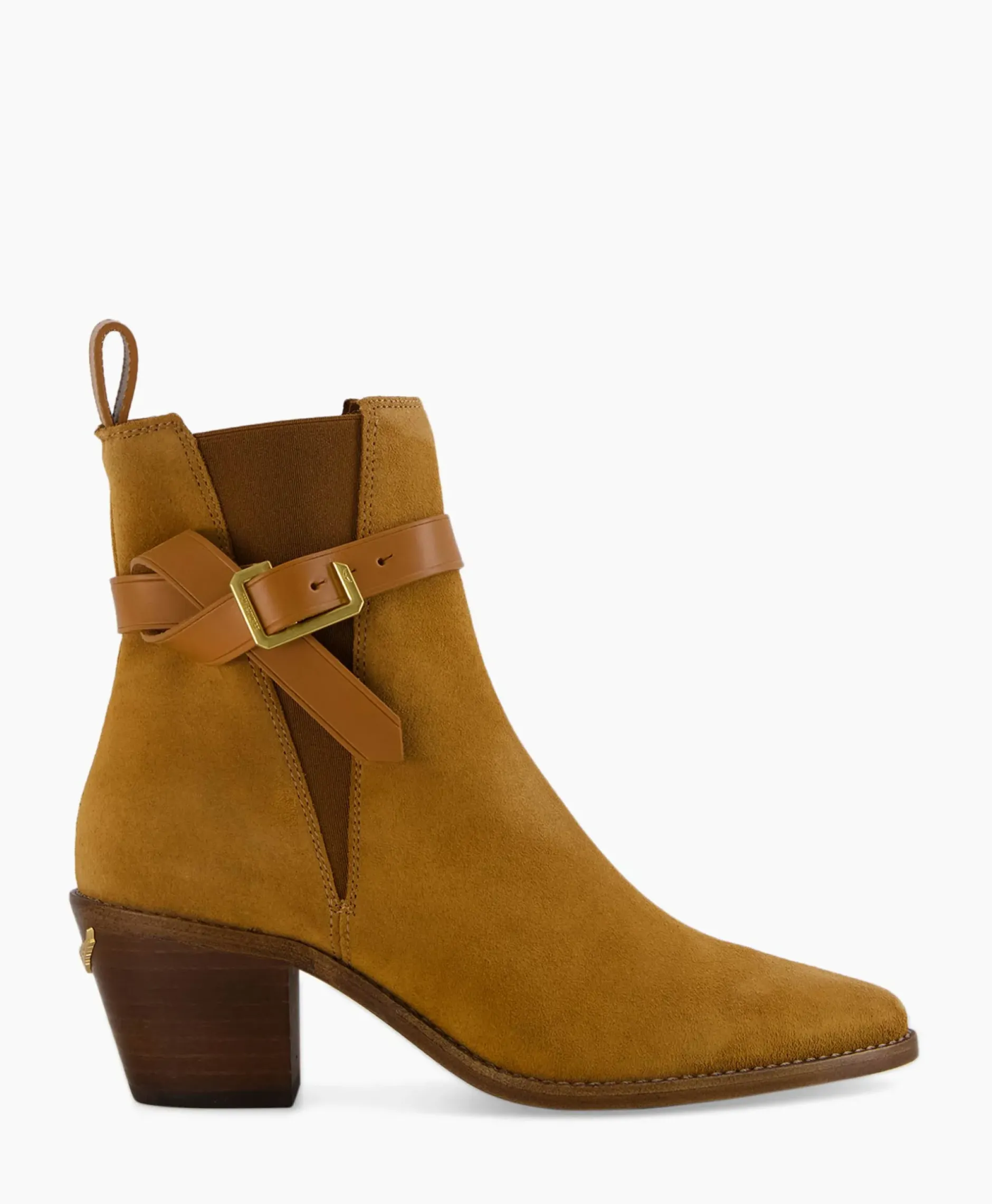 Zadig & Voltaire Enkellaars Tyler Cecilia Suede Bruin^Zadig & Voltaire Sale