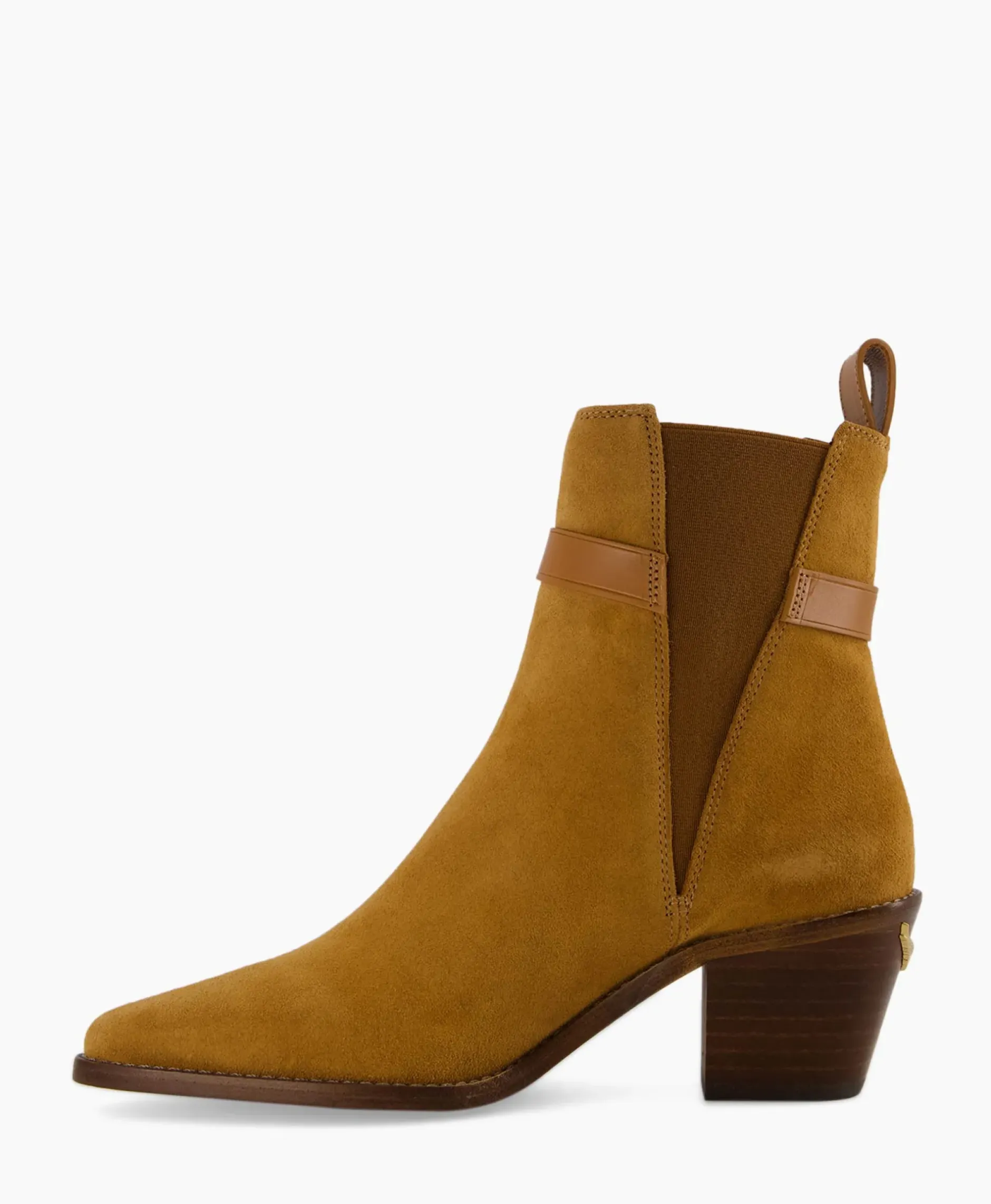 Zadig & Voltaire Enkellaars Tyler Cecilia Suede Bruin^Zadig & Voltaire Sale