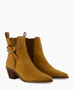 Zadig & Voltaire Enkellaars Tyler Cecilia Suede Bruin^Zadig & Voltaire Sale