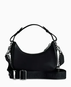 Zadig & Voltaire Schouder / Hand Tas Moonrock Grained Leather Zwart^Zadig & Voltaire Online