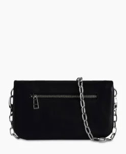 Zadig & Voltaire Schouder / Hand Tas Rock Eternal Smooth Calfskin Zwart^Zadig & Voltaire New