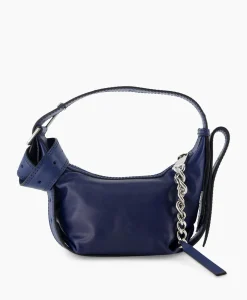 Zadig & Voltaire Schouder / Hand Tas Le Cecilia Xs Leather With Veg Donker Blauw^Zadig & Voltaire Clearance