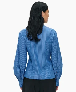 Blouse Puff Sleeve Blauw^Zenggi Best