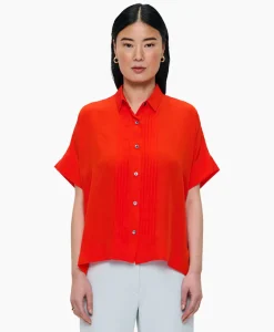 Blouse Techno Silk Rood^Zenggi Online