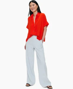 Blouse Techno Silk Rood^Zenggi Online