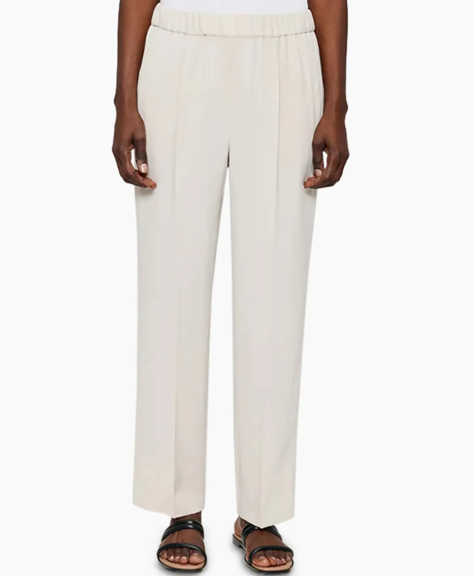 Chino Japanese Crepe Relaxed Off White^Zenggi Discount