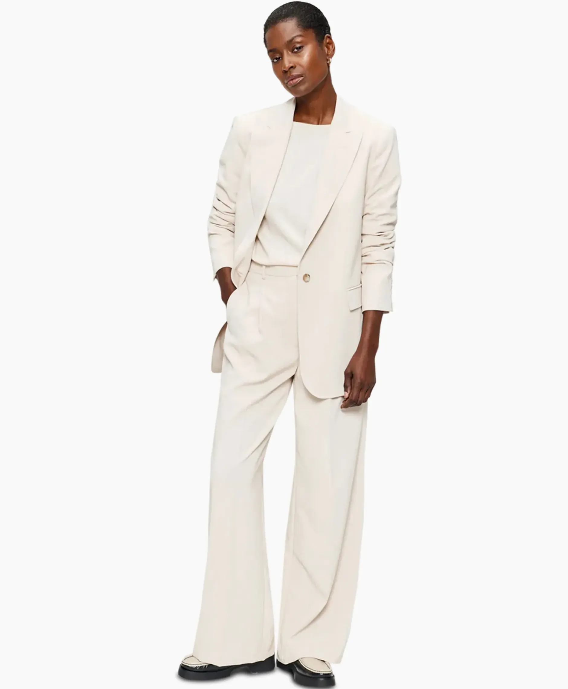 Pantalon Cool Panama Off White^Zenggi Best