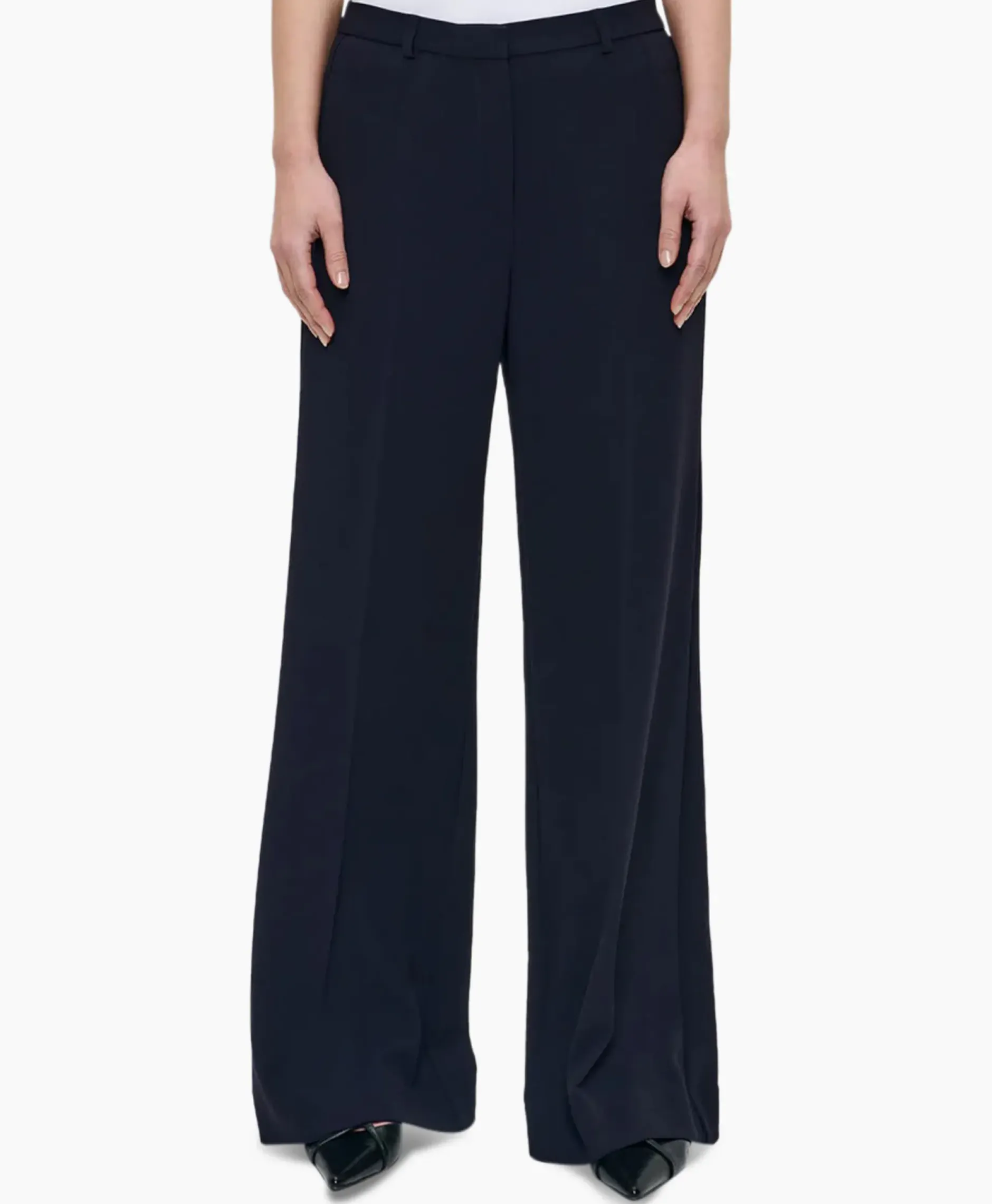 Pantalon Techno Silk Donker Blauw^Zenggi Best