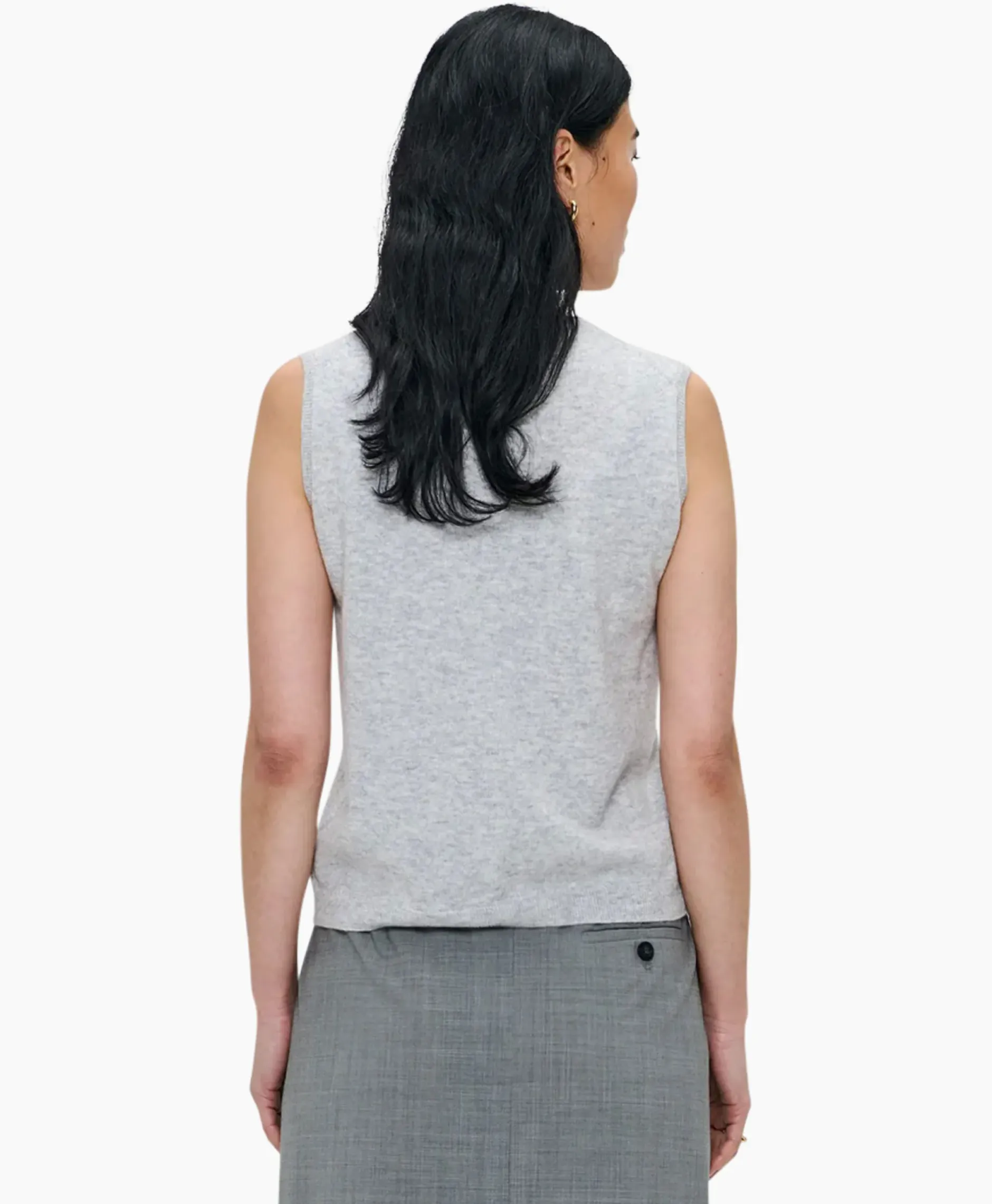 Spencer Sleeveless Licht Grijs^Zenggi Online
