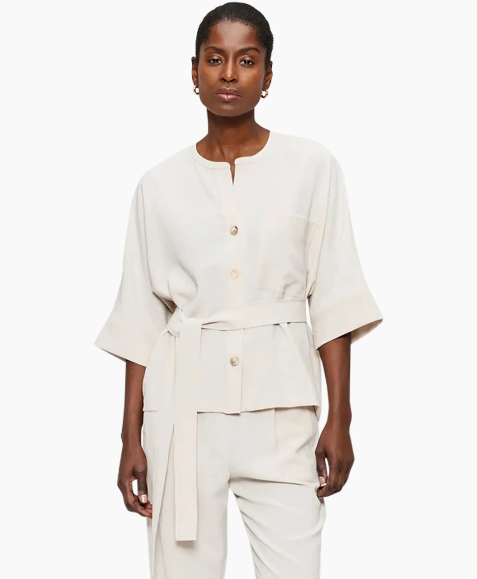Tuniek Easy Top Off White^Zenggi Sale