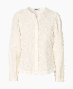 Tuniek Embroidered Off White^Zenggi Hot